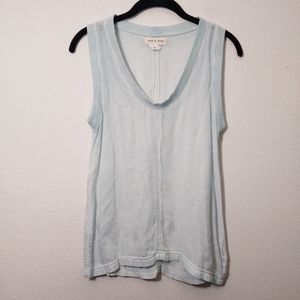 Anthro Cloth & Stone Light Blue Tank Top XS